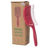 Tangols Gentle Detangling Hair Brush in Red