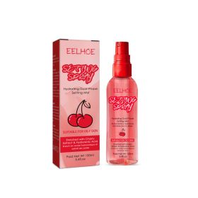 Hydrating Dual Phase Setting Mist, Cherry Extract Makeup Setting Spray For Oily Skin, Long Lasting Makeup Fixer Spray (Option: 1box)