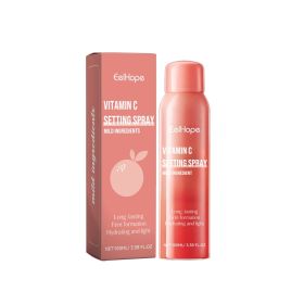 Vitamin C Setting Spray, Hydrating Facial Makeup Setting Spray With Hyaluronic Acid & Chamomile Extract, Long Lasting Moisturizing Face Spray For (Option: 1box)