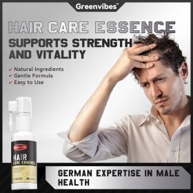 Only Self Pickup---GreenVibes Anti-Breakage Hair Nourishing Essence, Repairs Dry And Frizzy Hair For Silky Smooth Tresses (Option: Default)